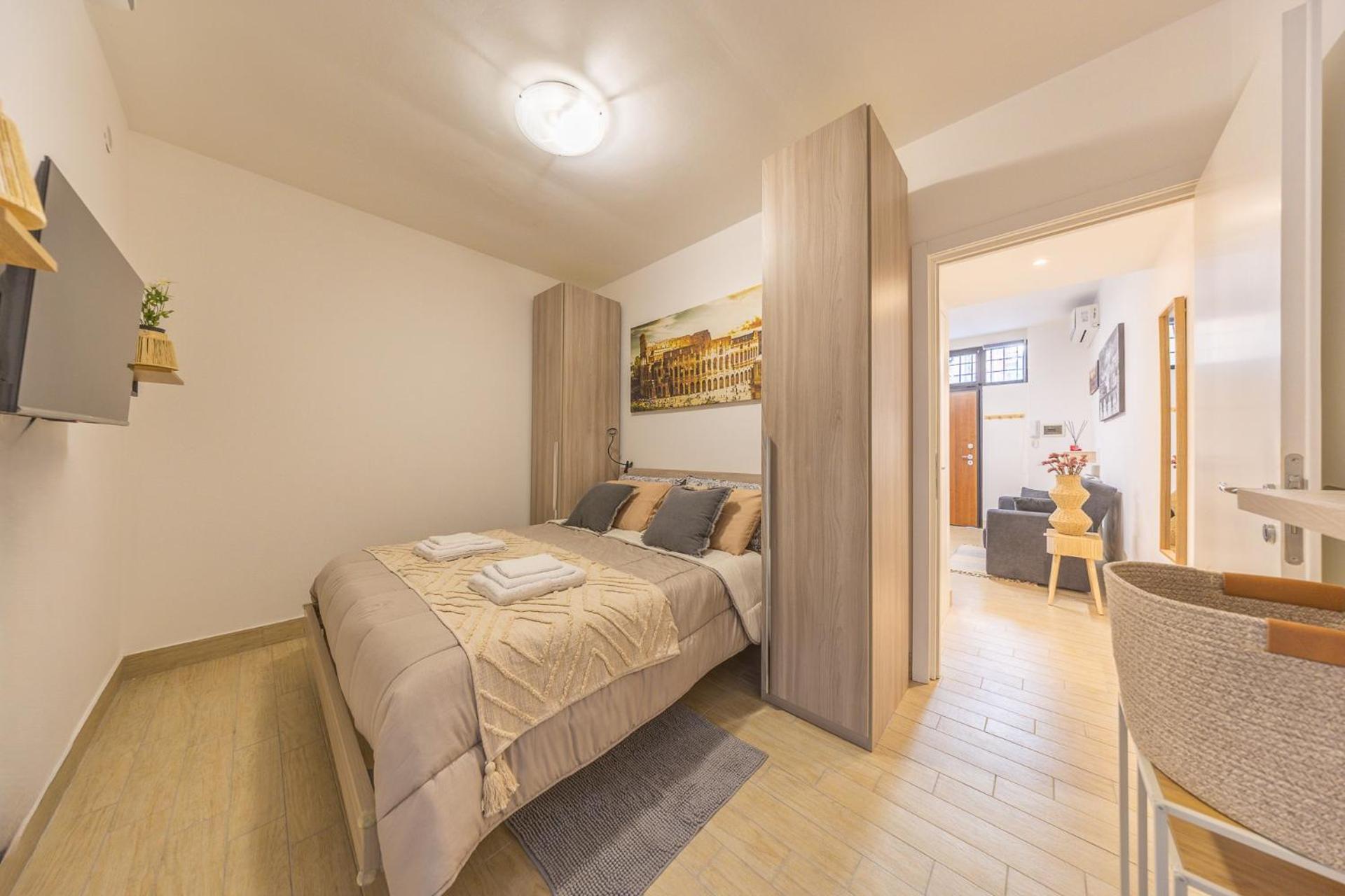Bilocale Indipendente Con Terrazzo Esclusivo A Due Passi Dalla Metro Di Apartamento *
