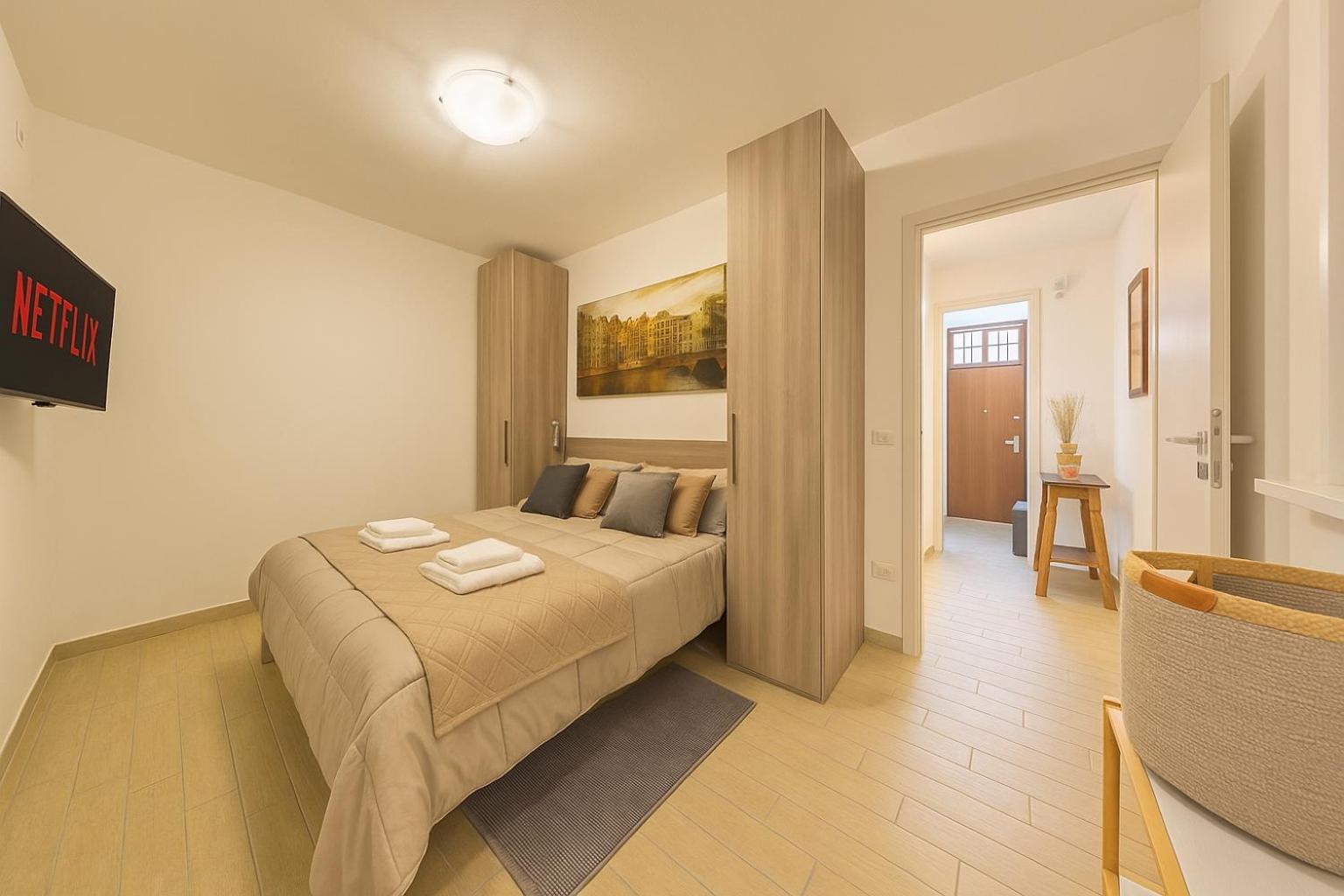 Bilocale Indipendente Con Terrazzo Esclusivo A Due Passi Dalla Metro Di Apartamento
